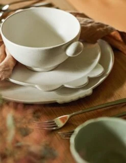 Shapeshifter Stoneware Dinnerware By Sarah Sherman Samuel -Home Decor Sale Lulu and Georgia 3 DiningScene 0025 Site Crop Lifestyle