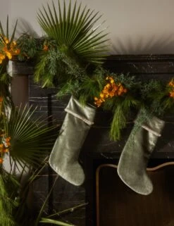 Brandis Velvet Stocking -Home Decor Sale Lulu and Georgia 3 LivingII 3856 LIFESTYLE