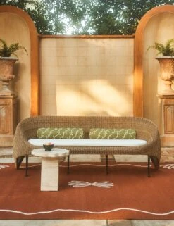 Satu Indoor / Outdoor Pillow By Sarah Sherman Samuel -Home Decor Sale Lulu and Georgia 3 SSSVignette 599 V3 Site Crop Lifestyle e6d38441 1dd9 4adf 8052 409edd50f85a