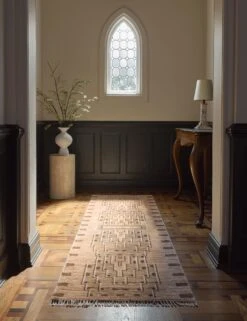 Saffron Hand-Knotted Wool Rug -Home Decor Sale Lulu and Georgia 49 RunnerHeroes Scene2 2 Lifestyle