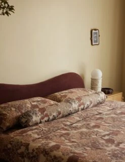 Garden Walk Linen Pillow By Sarah Sherman Samuel -Home Decor Sale Lulu and Georgia 4 BedroomIIIGardenWalkBlush 694 Site Crop Lifestyle 151c6ddc 86a1 43fa be9a 600ae5cdb512