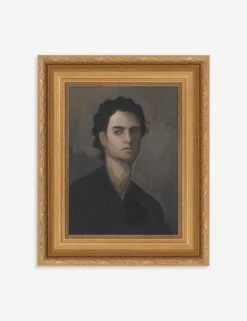 Portrait Of A Man Wall Art By Ryan Brown -Home Decor Sale Lulu and Georgia 52GCRA2115 FMA2 LUL front Product
