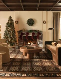 Mauree Velvet Stocking -Home Decor Sale Lulu and Georgia 5 LivingIV 0026 Site Crop LIFESTYLE