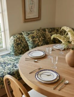 Stoneware Dinnerware By Maison Madison -Home Decor Sale Lulu and Georgia 5a SmallSpace BanquetteDiningVignette 452 Site crop 2 Lifestyle