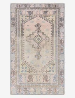 Vintage Turkish Hand-Knotted Wool Rug No. 423, 4'5" X 7'8"