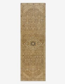 Vintage Turkish Hand-Knotted Wool Runner Rug No. 248, 3' X 9'6"