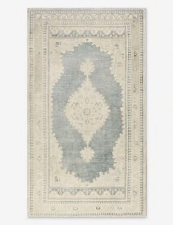 Vintage Turkish Hand-Knotted Wool Rug No. 417, 5'4" X 9'6"