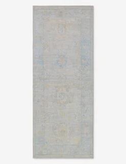 Vintage Turkish Hand-Knotted Wool Runner Rug No. 247, 2'5" X 6"