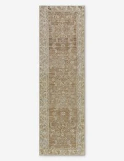 Vintage Turkish Hand-Knotted Wool Runner Rug No. 257, 2'9" X 9'