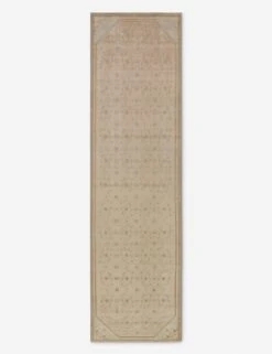 Vintage Turkish Hand-Knotted Wool Runner Rug No. 261, 2'7" X 9'4"