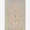 Vintage Turkish Hand-Knotted Wool Rug No. 416, 5'1" X 9'