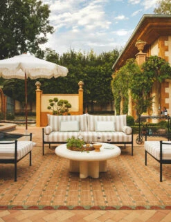 Amica Indoor / Outdoor Pillow -Home Decor Sale Lulu and Georgia 6 LivingRoomI SEAfoamPillows 1077 Site Crop Lifestyle