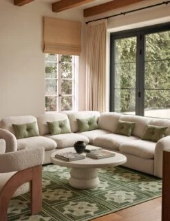 Carlisle Hand-Knotted Wool Rug By Aimee Song -Home Decor Sale Lulu and Georgia 6 Sectional Living Room 6072 LIFESTYLE