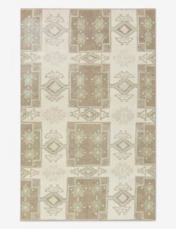 Vintage Turkish Hand-Knotted Wool Rug No. 436, 4' X 5'10"