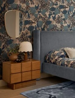 Ribbon Shield Mirror By Sarah Sherman Samuel -Home Decor Sale Lulu and Georgia 7 BedroomII 1008 Site Crop Lifestyle