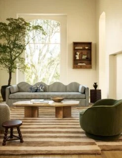 Garden Walk Linen Pillow By Sarah Sherman Samuel -Home Decor Sale Lulu and Georgia 8 LivingRoomI 1660 Site Crop Lifestyle 5af4a5f1 4335 4010 94e0 c29c15a6bf0c