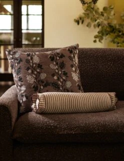 Lanie Linen Bolster Pillow By Sarah Sherman Samuel -Home Decor Sale Lulu and Georgia 8 PillowGallery 0084 7 Site Crop Lifestyle