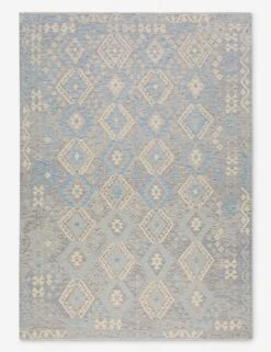Vintage Turkish Hand-Knotted Wool Rug No. 470, 6' 8" X 9' 6"