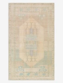 Vintage Turkish Hand-Knotted Wool Rug No. 478, 5' X 8' 7"