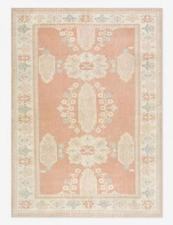 Vintage Turkish Hand-Knotted Wool Rug No. 490, 6' 8" X 9'