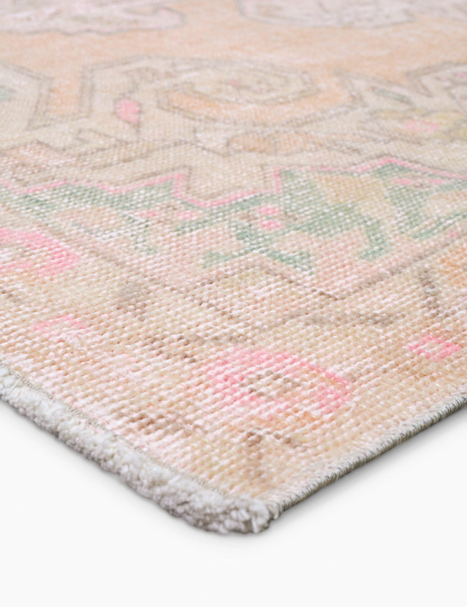 Vintage Turkish Hand-Knotted Wool Rug No. 493, 4' 3" X 7' 4 Vintage Turkish Hand-Knotted Wool Rug No. 493, 4' 3" X 7' - Image 2