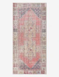 Vintage Turkish Hand-Knotted Wool Rug No. 494, 4' X 8' 5"
