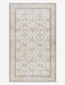 Vintage Turkish Hand-Knotted Wool Rug No. 502, 5' 3" X 9'