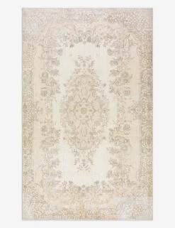 Vintage Turkish Hand-Knotted Wool Rug No. 503, 6' X 9' 10"