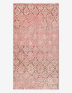 Vintage Turkish Hand-Knotted Wool Rug No. 509, 4' 5" X 8' 2"