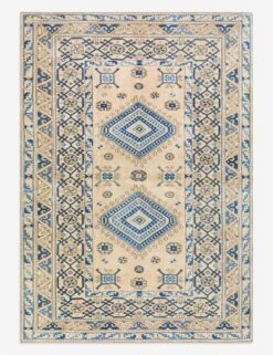 Vintage Turkish Hand-Knotted Wool Rug No. 515, 4' 10" X 6' 9"