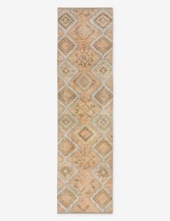 Vintage Turkish Hand-Knotted Wool Runner Rug No. 283, 2' 8" X 9' 5"