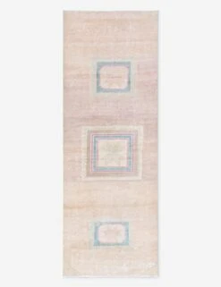 Vintage Turkish Hand-Knotted Wool Runner Rug No. 288, 3' X 8' 5"