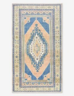 Vintage Turkish Hand-Knotted Wool Rug No. 530, 5' 5" X 10'