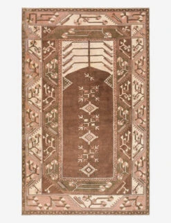 Vintage Turkish Hand-Knotted Wool Rug No. 531, 4'10 X 8