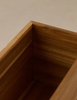 Brenna Low-Front Bin -Home Decor Sale Lulu and Georgia AcaciaLowFrontBin 10x4.5x5 L0492284 228 Product