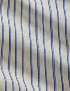 Almo Linen Fabric By Annie Coop -Home Decor Sale Lulu and Georgia AlmoLinenFabricbyAnnieCoop BlueandWhite L0482146 0055 product