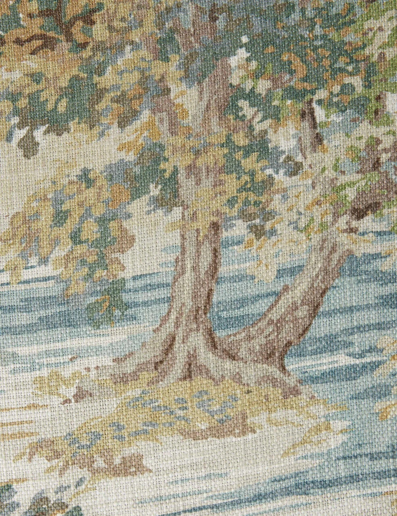 Ancient Canopy Viscose Fabric By Morris & Co. - Image 2