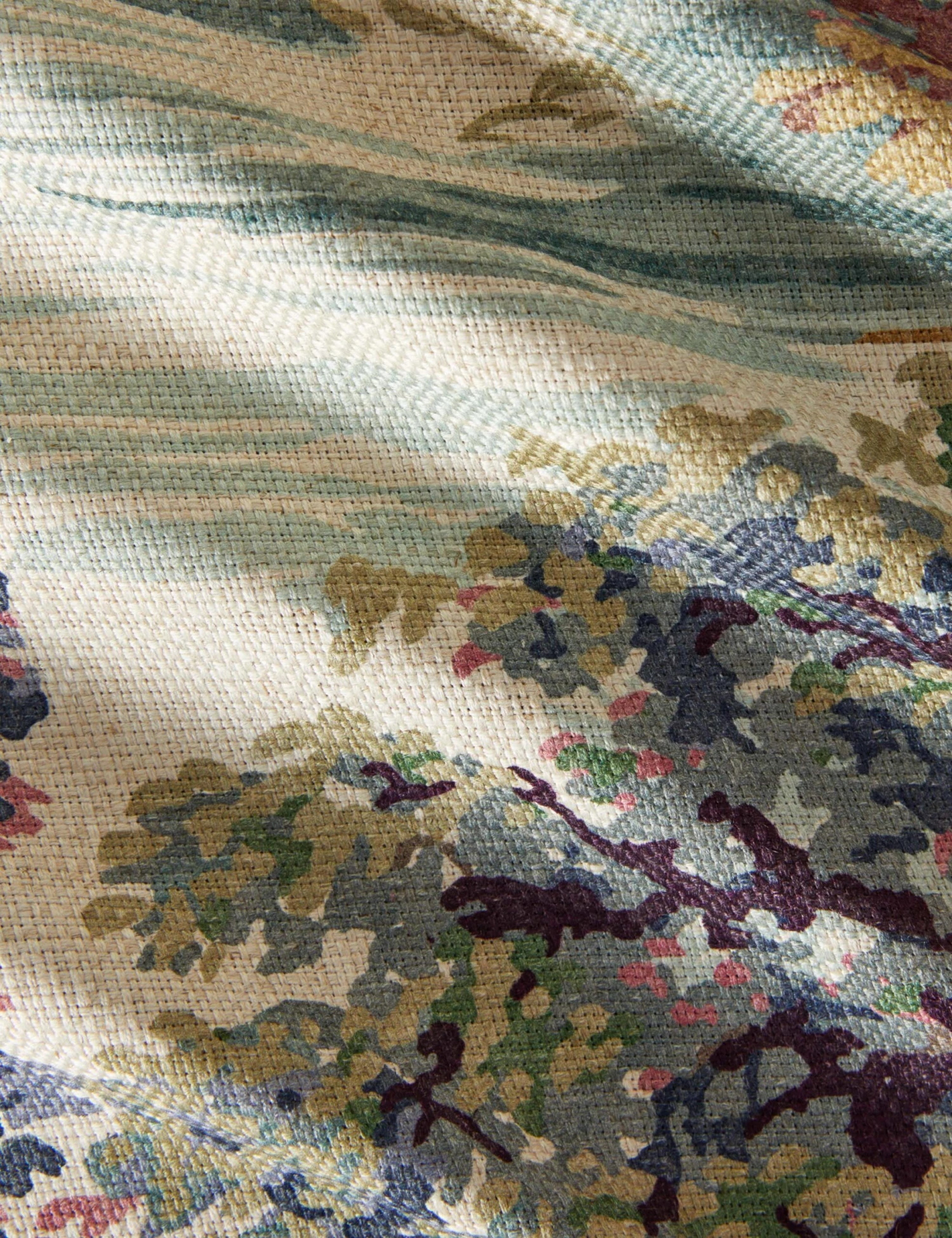 Ancient Canopy Viscose Fabric By Morris & Co. - Image 9