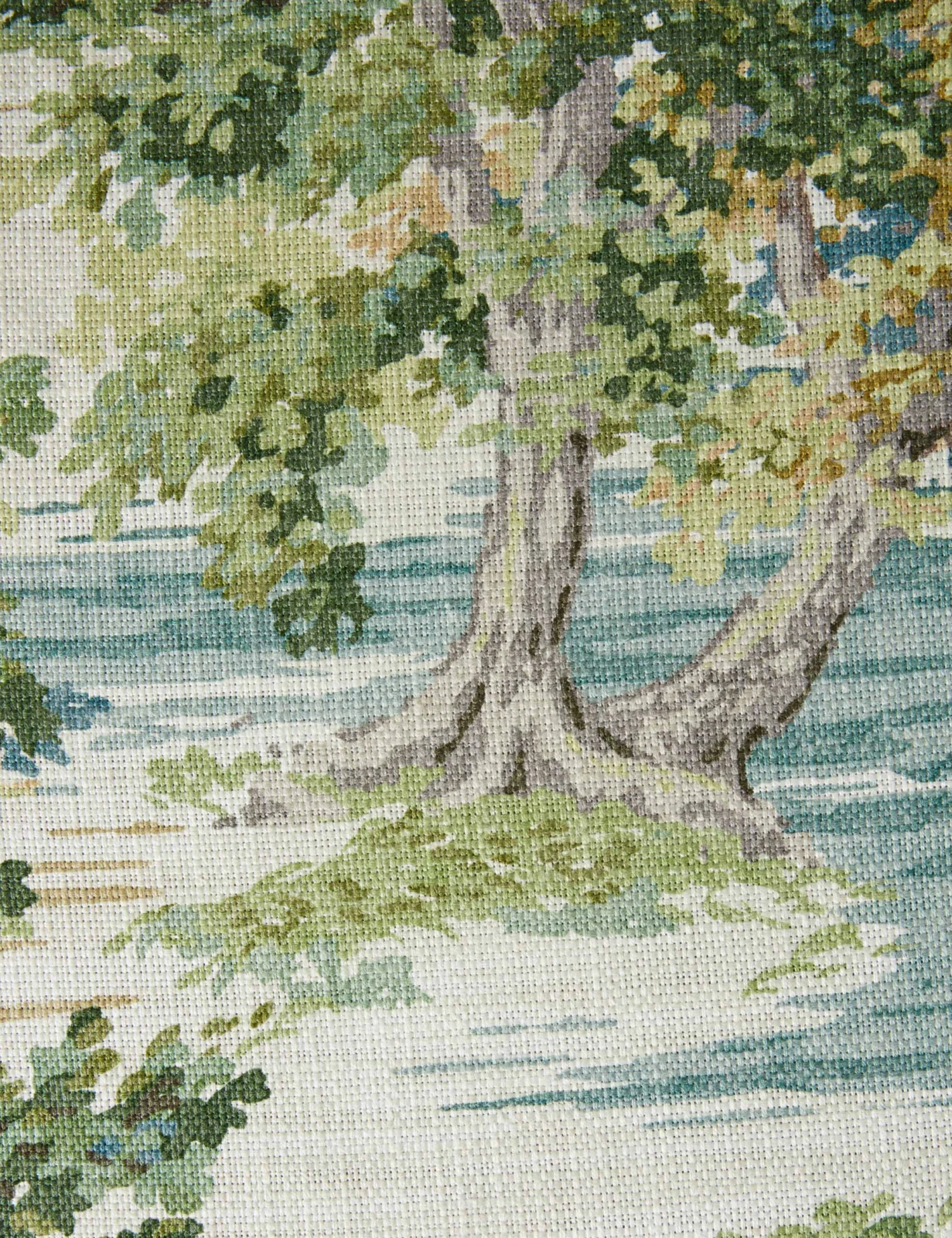 Ancient Canopy Viscose Fabric By Morris & Co. - Image 5