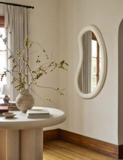 Junah Mirror -Home Decor Sale Lulu and Georgia ArtandMirrorsVignette 0506 JunahMirror White Site Crop Lifestyle