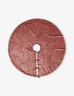 Brandis Velvet Tree Skirt -Home Decor Sale Lulu and Georgia BrandisVelvetTreeSkirt Sangria A0661248 1025 Product