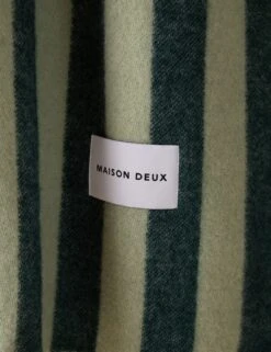 Candy Wrap Throw By Maison Deux -Home Decor Sale Lulu and Georgia CandyWrapBlanket GreenSage A0661557 851 Product