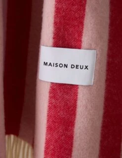 Candy Wrap Throw By Maison Deux -Home Decor Sale Lulu and Georgia CandyWrapBlanket PinkCherry A0661559 856 Product