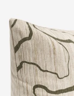 Canyon Pillow By Elan Byrd -Home Decor Sale Lulu and Georgia CanyonLumbarPillow Olive 0235 Site Crop Product