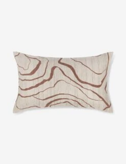 Canyon Pillow By Elan Byrd -Home Decor Sale Lulu and Georgia CanyonLumbarPillow Terracotta 0255 Site Crop Product