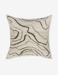 Canyon Pillow By Elan Byrd -Home Decor Sale Lulu and Georgia CanyonPillow Olive 0248 Site Crop Product