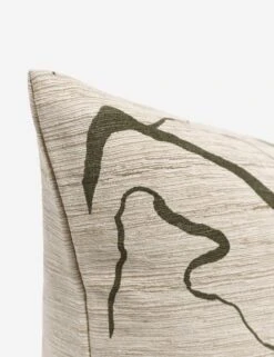 Canyon Pillow By Elan Byrd -Home Decor Sale Lulu and Georgia CanyonPillow Olive 0250 Site Crop Product