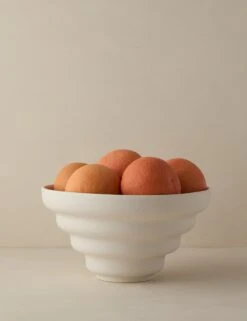 Cascading Serving Bowl By Lolly Lolly Ceramics