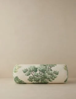 Central Park Pillow By Scalamandre -Home Decor Sale Lulu and Georgia CentralParkBolsterPillowbyScalamandre Green Bolster L0485497 687 Product