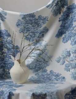 Central Park Cotton Fabric By Scalamandré -Home Decor Sale Lulu and Georgia Central Park Light Blue L04845972118 LIFESTYLE
